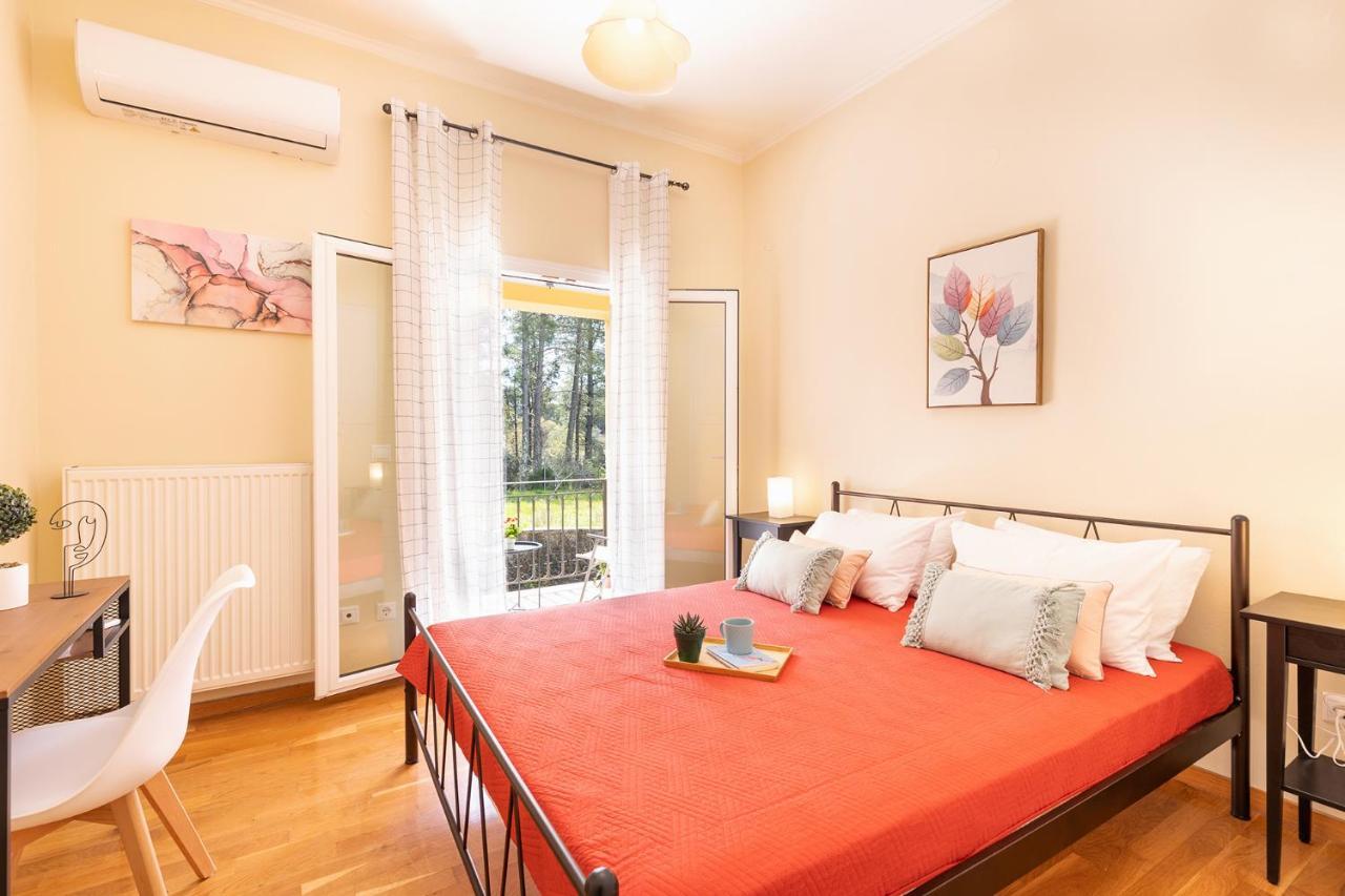 Spyrelia Villa With Private Pool & Outdoor Hot Tub Dassia  Luaran gambar